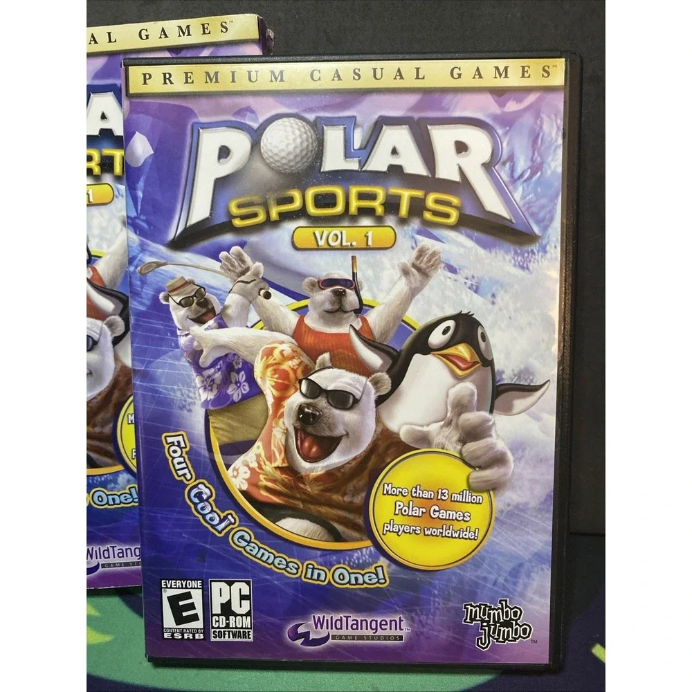 Polar Sports Volume 1 PC Video Game CD-ROM Windows Vista/XP Mumbo Jumbo Games